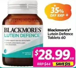 Your Discount Chemist Blackmore's Lutein Defence offer