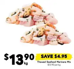 Drakes Thawed Seafood Marinara Mix offer