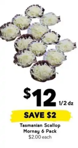 Drakes Tasmanian Scallop Mornay 6 Pack offer