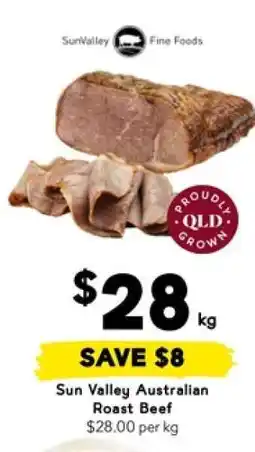 Drakes Sun Valley Australian Roast Beef offer