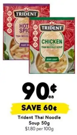 Drakes Trident Thai Noodle Soup 50g offer