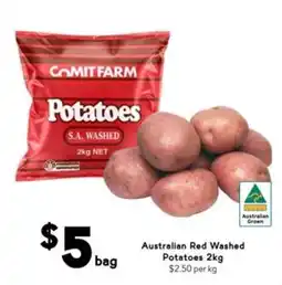 Drakes Australian Red Washed Potatoes 2kg offer