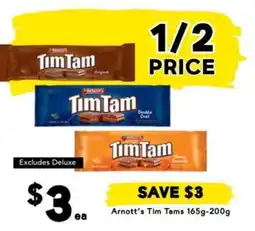 Drakes Arnott's Tim Tams offer