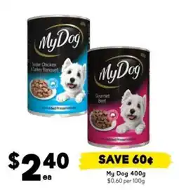 Drakes My Dog 400g offer