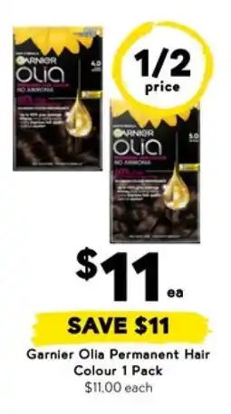 Drakes Garnier Olia Permanent Hair Colour 1 Pack offer
