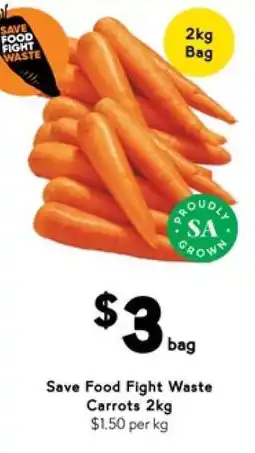 Drakes Save Food Fight Waste Carrots 2kg offer