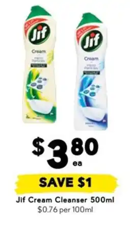 Drakes Jif Cream Cleanser 500mL offer