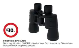 Coles Urbanworx Binoculars offer