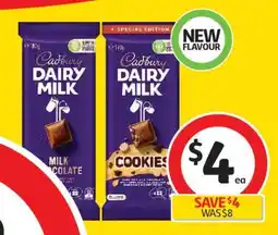 Coles Cadbury Dairy Milk Cookies offer