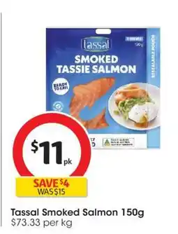 Coles Tassal Smoked Salmon 150g offer