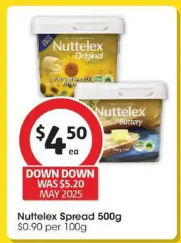 Coles Nuttelex Spread 500g offer