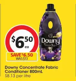 Coles Downy Concentrate Fabric Conditioner 800mL offer