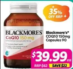 Your Discount Chemist Blackmore's COQ10 offer
