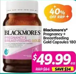 Your Discount Chemist Blackmore's Pregnancy+ Breastfeeding Gold offer