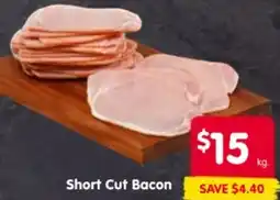 Spar Short Cut Bacon offer