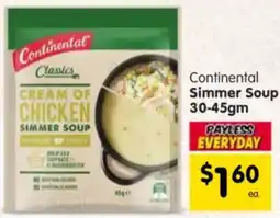 Spar Continental Classics Simmer Soup offer