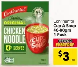 Spar Continental Cup A Soup offer