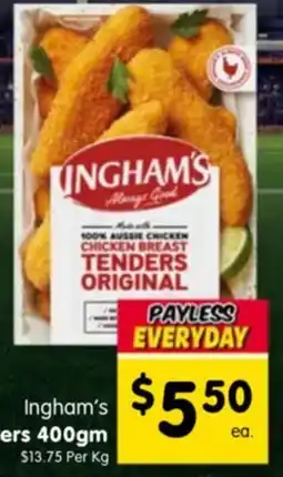 Spar Ingham's Chicken Tenders offer