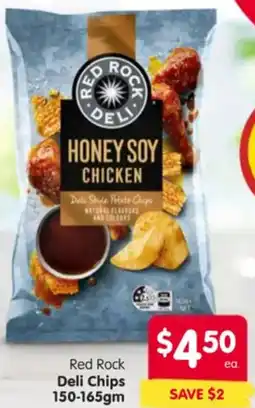 Spar Red Rock Deli Chips offer