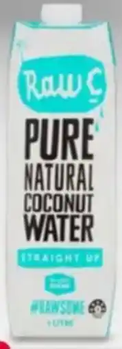 Spar Raw C Coconut Water offer