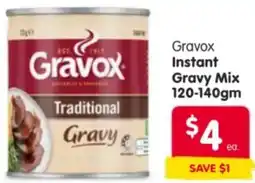 Spar Gravox Instant Gravy Mix offer