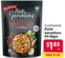 Spar Continental Pasta Sensations offer