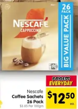 Spar Nescafe Coffee Sachets offer