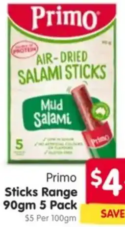 Spar Primo Sticks Range offer