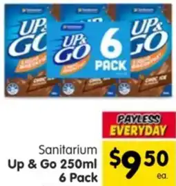 Spar Sanitarium Up & Go offer