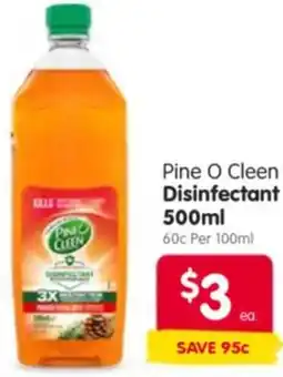 Spar Pine O Cleen Disinfectant offer