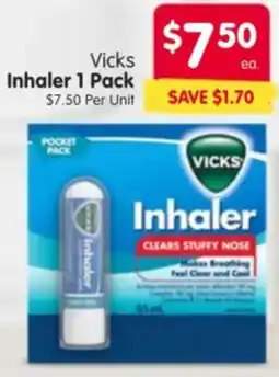 Spar Vicks Inhaler offer