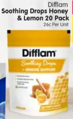 Spar Difflam Soothing Drops Honey & Lemon offer