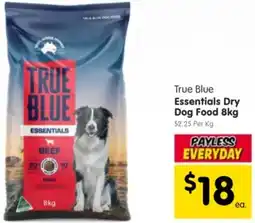 Spar True Blue Essentials Dry Dog Food offer