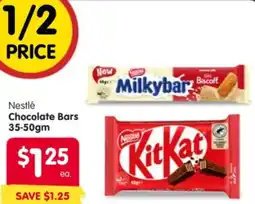 Spar Nestlé Chocolate Bars offer