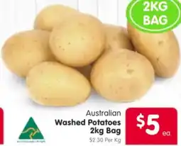 Spar Australian Washed Potatoes offer