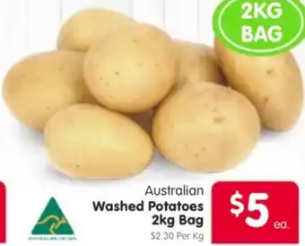 Spar Australian Washed Potatoes offer