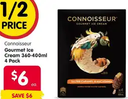 Spar Connoisseur Gourmet Ice Cream offer