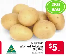 Spar Australian Washed Potatoes offer