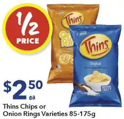 Ritchies Onion Rings Varieties offer