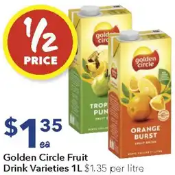 Ritchies Golden Circle Fruit Drink Varieties offer
