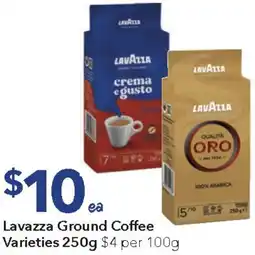 Ritchies Lavazza Ground Coffee Varieties offer