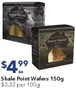 Ritchies Shale Point Wafers offer