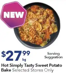 Ritchies Hot Simply Tasty Sweet Potato Bake offer