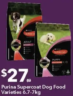 Ritchies Purina Supercoat Dog Food Varieties offer