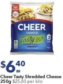 Ritchies Cheer Tasty Shredded Cheese offer