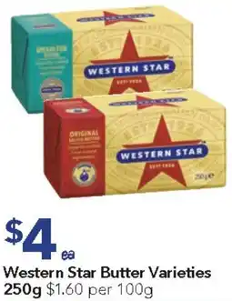 Ritchies Western Star Butter Varieties offer