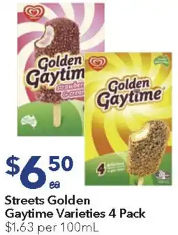 Ritchies Streets Golden Gaytime Varieties offer