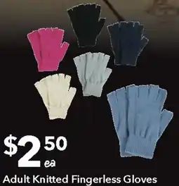 Ritchies Adult Knitted Fingerless Gloves offer