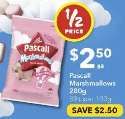 Ritchies Pascall Marshmallows offer