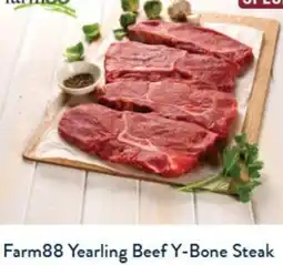 Tasman Butchers Farm88 Yearling Beef Y-Bone Steak offer